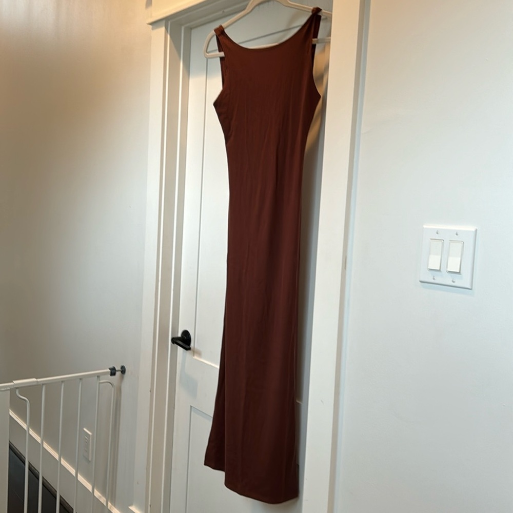 L’Space maxi Nico dress in brown - medium